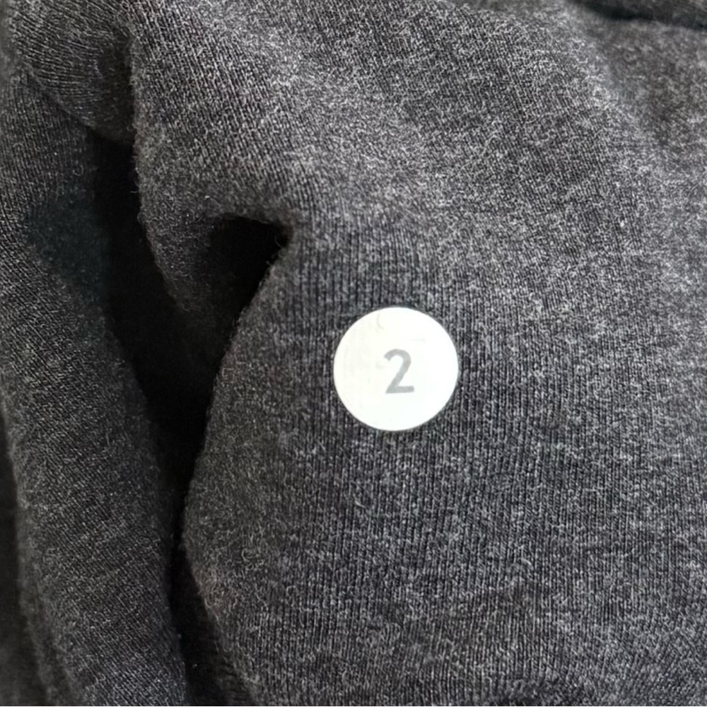 Lululemon To & Flow Gray Wrap Cardigan - Picture 12 of 13